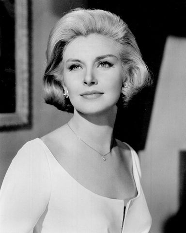 Joanne Woodward, 1971 Black Ornate Wood Framed Art Print with Double Matting by Vintage Hollywood Archive