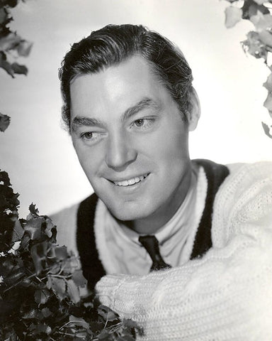 Johnny Weissmuller, 1942 Black Ornate Wood Framed Art Print with Double Matting by Vintage Hollywood Archive