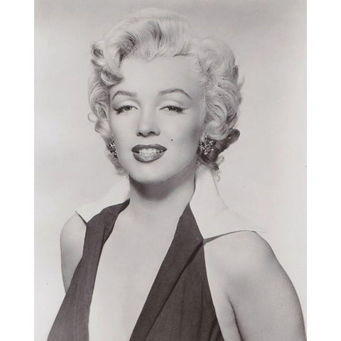 Marilyn Monroe, Niagara, 1953 White Modern Wood Framed Art Print by Vintage Hollywood Archive