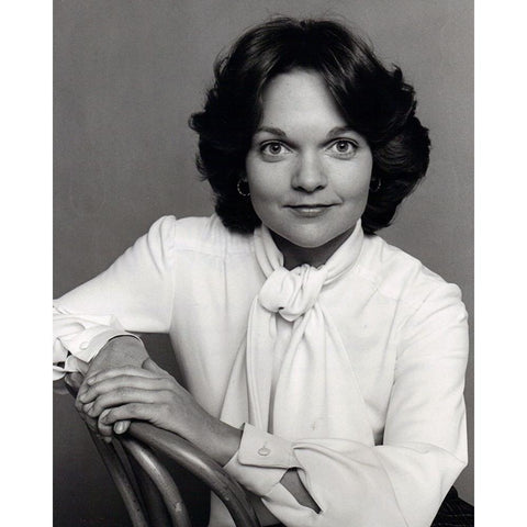 Pamela Reed, 1977 White Modern Wood Framed Art Print by Vintage Hollywood Archive