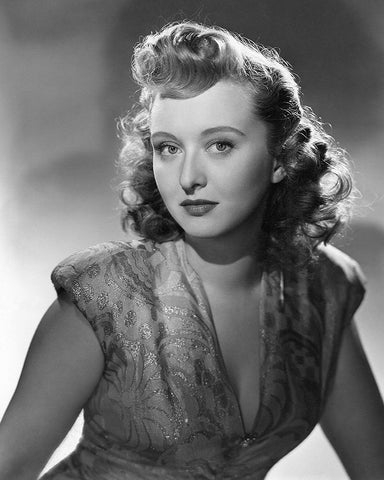 Celeste Holm Black Ornate Wood Framed Art Print with Double Matting by Vintage Hollywood Archive