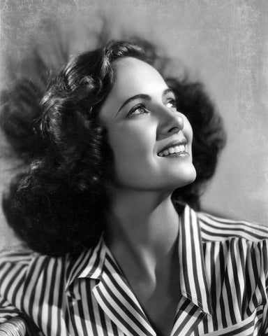 Teresa Wright, Shadow of a Doubt, 1943 Black Ornate Wood Framed Art Print with Double Matting by Vintage Hollywood Archive