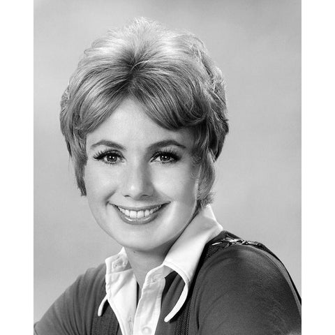 Shirley Jones, The Partridge Family, 1972 White Modern Wood Framed Art Print by Vintage Hollywood Archive