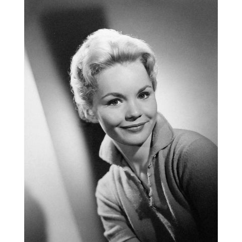 Tuesday Weld, 1960 Black Modern Wood Framed Art Print with Double Matting by Vintage Hollywood Archive