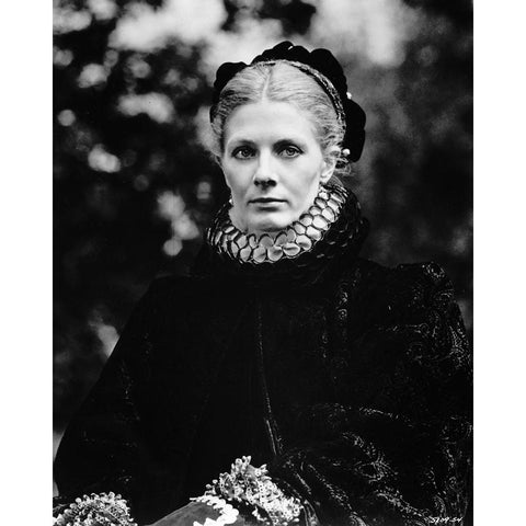 Vanessa Redgrave, Mary Queen of Scots Black Modern Wood Framed Art Print with Double Matting by Vintage Hollywood Archive