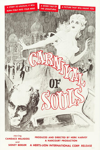 Carnival of Souls-1962 White Modern Wood Framed Art Print with Double Matting by Vintage Hollywood Archive