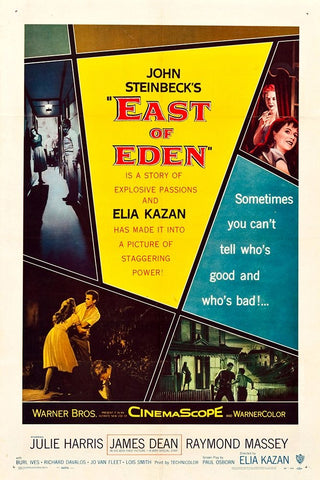 East of Eden-1955 Black Ornate Wood Framed Art Print with Double Matting by Vintage Hollywood Archive