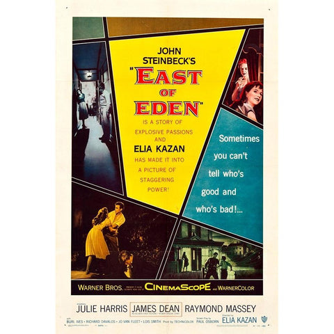 East of Eden-1955 Gold Ornate Wood Framed Art Print with Double Matting by Vintage Hollywood Archive