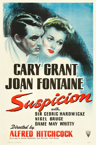 Suspicion-1941 Black Ornate Wood Framed Art Print with Double Matting by Vintage Hollywood Archive