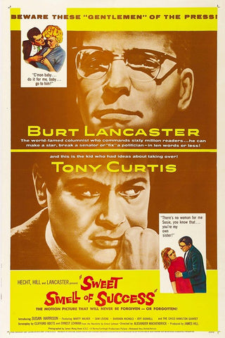 Sweet Smell of Success-1957 Black Ornate Wood Framed Art Print with Double Matting by Vintage Hollywood Archive