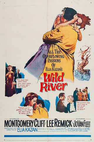 Wild River-1960 Black Ornate Wood Framed Art Print with Double Matting by Vintage Hollywood Archive