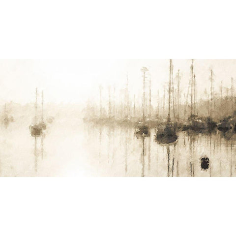 Coastal Series #6 White Modern Wood Framed Art Print by Curinga, Kim