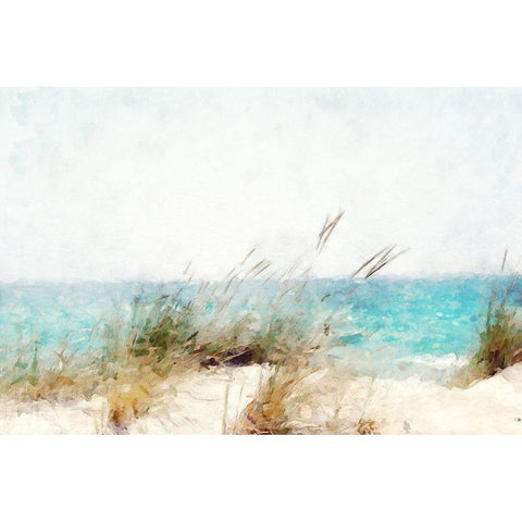 Coastal Series #10 Black Modern Wood Framed Art Print by Curinga, Kim