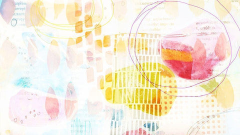 General Studies White Modern Wood Framed Art Print with Double Matting by Naskrent, Delores