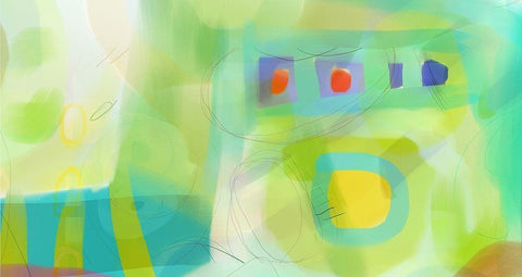 Roller Coaster White Modern Wood Framed Art Print with Double Matting by Naskrent, Delores