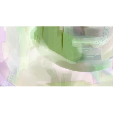 Fading Away Black Modern Wood Framed Art Print by Naskrent, Delores