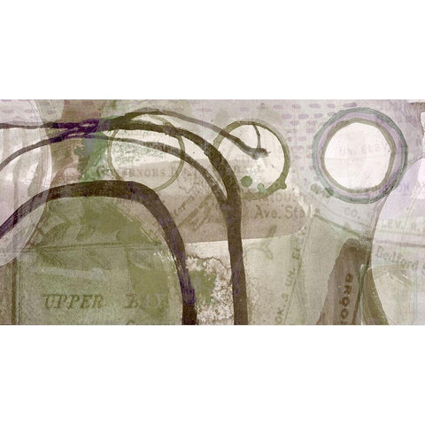 Lexington on Avenue Black Modern Wood Framed Art Print by Naskrent, Delores