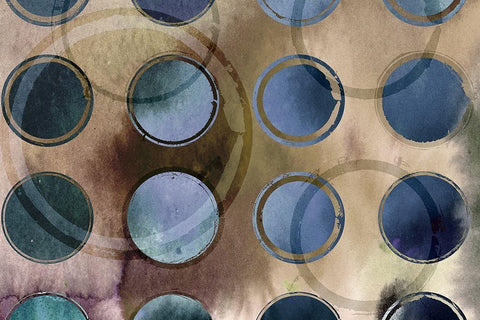 Voluminous Black Ornate Wood Framed Art Print with Double Matting by Naskrent, Delores