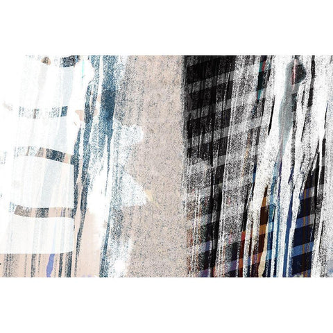 Somber Occasion Black Modern Wood Framed Art Print by Naskrent, Delores