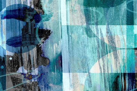 Exigent White Modern Wood Framed Art Print with Double Matting by Naskrent, Delores