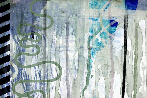 Nothing Flat Black Ornate Wood Framed Art Print with Double Matting by Naskrent, Delores