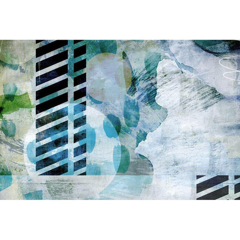 Life Span Black Modern Wood Framed Art Print with Double Matting by Naskrent, Delores