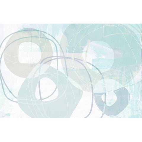 Corona Black Modern Wood Framed Art Print by Naskrent, Delores