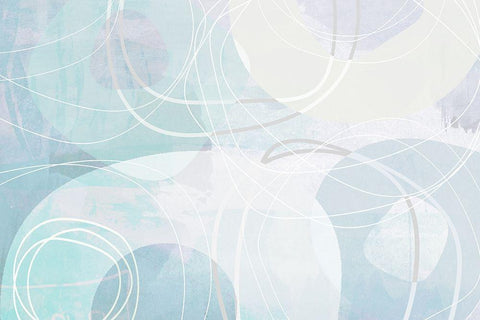 Periphery Black Ornate Wood Framed Art Print with Double Matting by Naskrent, Delores