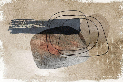 Perfect Performance White Modern Wood Framed Art Print with Double Matting by Naskrent, Delores