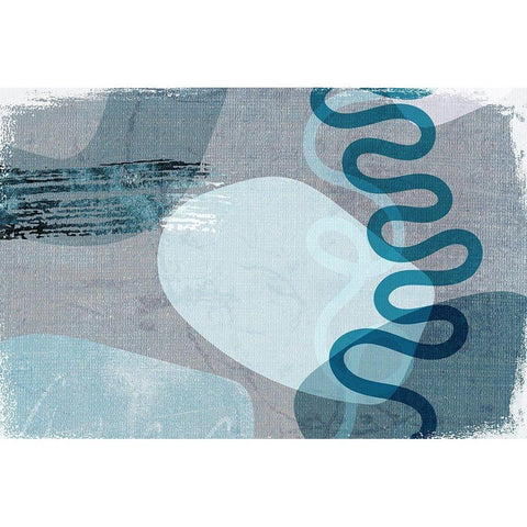 Dead Ringer White Modern Wood Framed Art Print by Naskrent, Delores