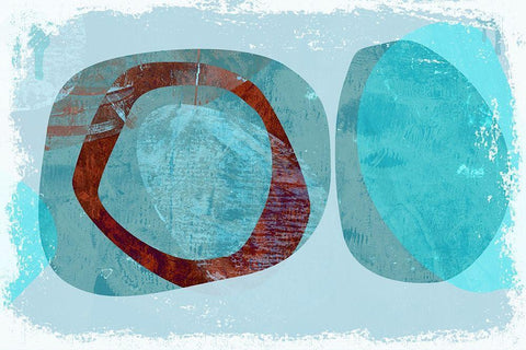 Gull Haven White Modern Wood Framed Art Print with Double Matting by Naskrent, Delores