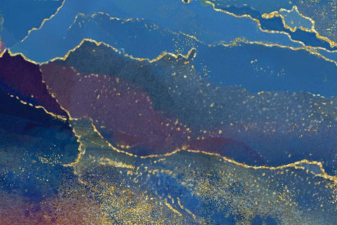 In the Navy White Modern Wood Framed Art Print with Double Matting by Naskrent, Delores