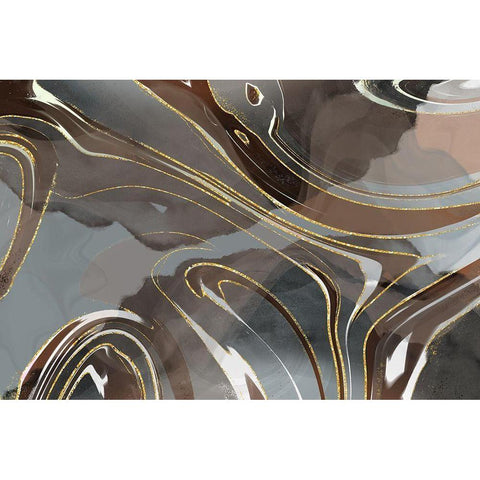 Durango Valley White Modern Wood Framed Art Print by Naskrent, Delores