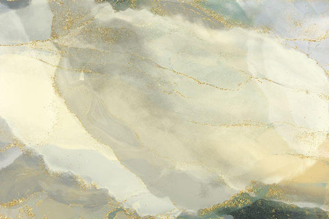 Coconut Gove Black Ornate Wood Framed Art Print with Double Matting by Naskrent, Delores