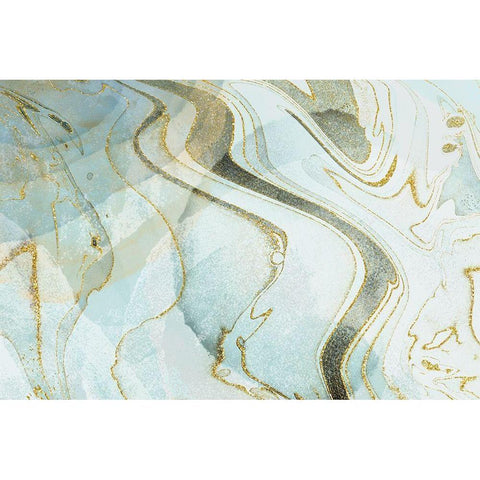 Deep Cavern White Modern Wood Framed Art Print by Naskrent, Delores