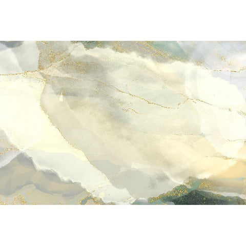 Fawn Aura Black Modern Wood Framed Art Print by Naskrent, Delores