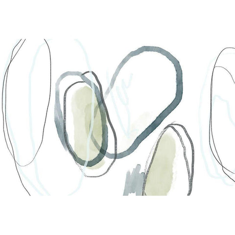 Halo Shiver White Modern Wood Framed Art Print by Naskrent, Delores