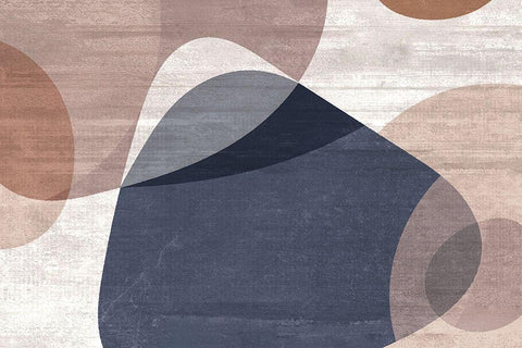 Concrete Reflex Black Ornate Wood Framed Art Print with Double Matting by Naskrent, Delores