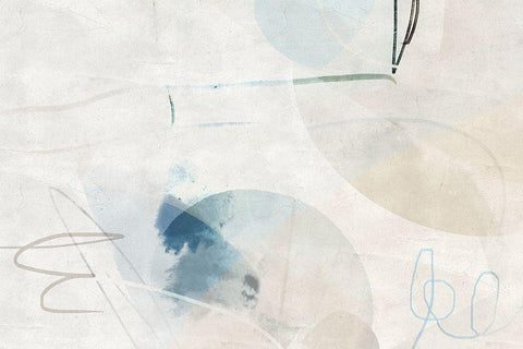 Scopic Expanse Black Ornate Wood Framed Art Print with Double Matting by Naskrent, Delores