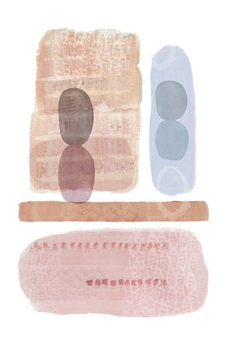 Still Standing White Modern Wood Framed Art Print with Double Matting by Kouta, Flora