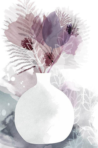 After the Rain III Black Ornate Wood Framed Art Print with Double Matting by Kouta, Flora