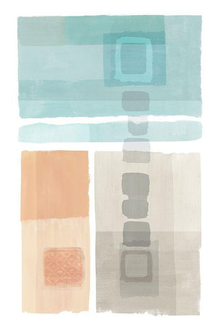 Army Bay I Black Ornate Wood Framed Art Print with Double Matting by Kouta, Flora