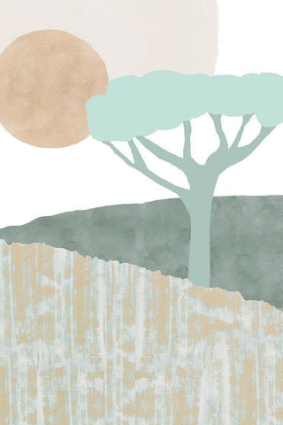 Ennerdale I Black Ornate Wood Framed Art Print with Double Matting by Kouta, Flora