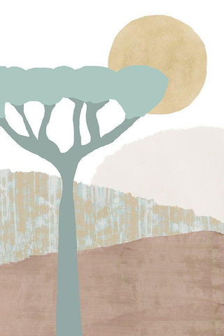 Ennerdale II Black Ornate Wood Framed Art Print with Double Matting by Kouta, Flora