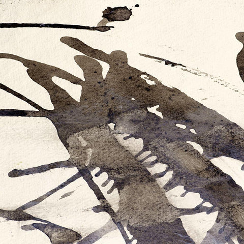 Largo 103 White Modern Wood Framed Art Print by Aryai, Sia