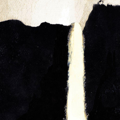 Largo 110 White Modern Wood Framed Art Print with Double Matting by Aryai, Sia