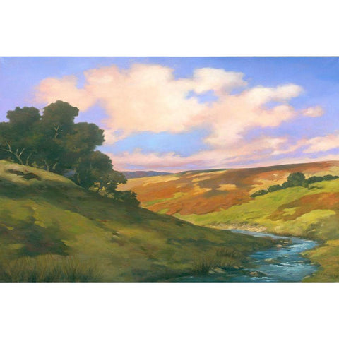 Memories I White Modern Wood Framed Art Print by Reynolds, Graham