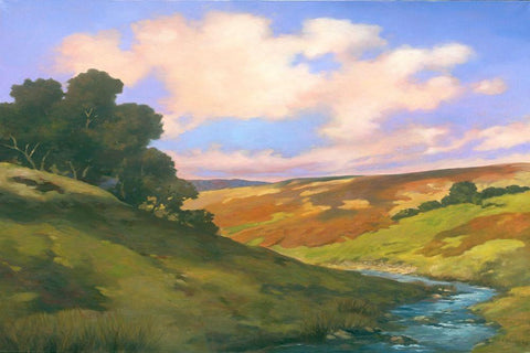 Memories I Black Ornate Wood Framed Art Print with Double Matting by Reynolds, Graham