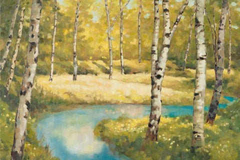 Peat Cut White Modern Wood Framed Art Print with Double Matting by Reynolds, Graham