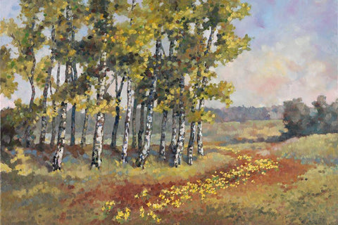 Yellow Fever Black Ornate Wood Framed Art Print with Double Matting by Reynolds, Graham